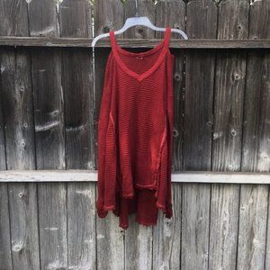 Free People Red Moonshine Thermal 💕